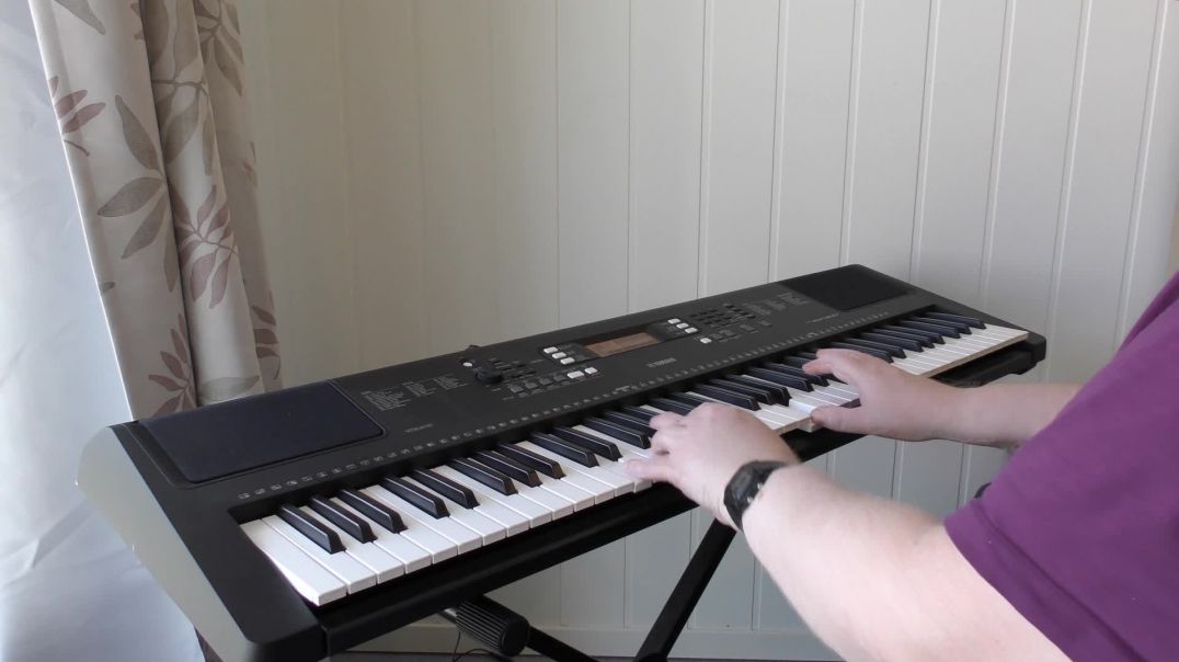 Thor Eric play Ballade Pour Adeline on keyboard part 4